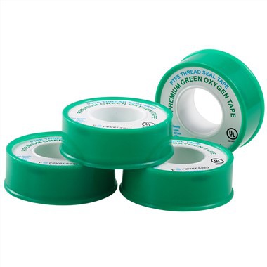 Green Oxygen Line Ptfe Thread Seal Tape